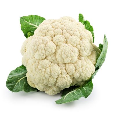 Cauliflower,Isolated,On,White,Background